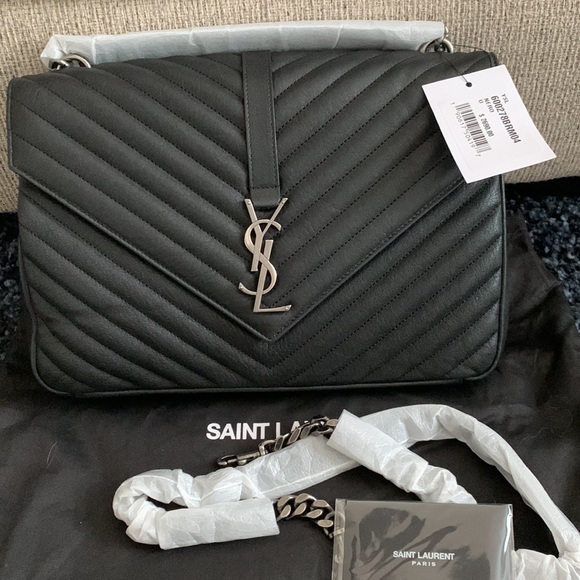 Saint Laurent monogram Large college shoulder bag - Picture 6 of 15